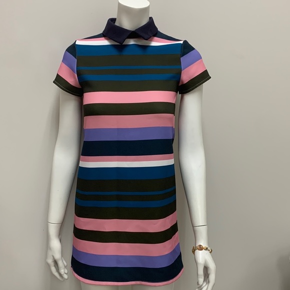 Beautiful Zara Color Block Dress. - Picture 5 of 5